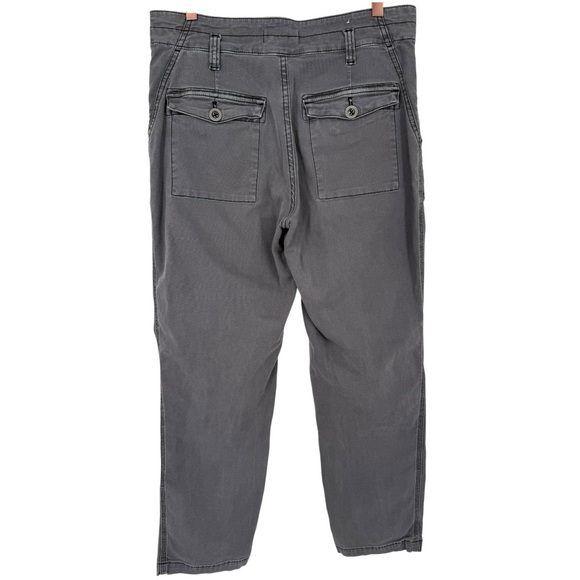 Anthropologie Wanderer High Rise Cargo Pants Washed Black (Gray) Size 30 - Picture 6 of 13